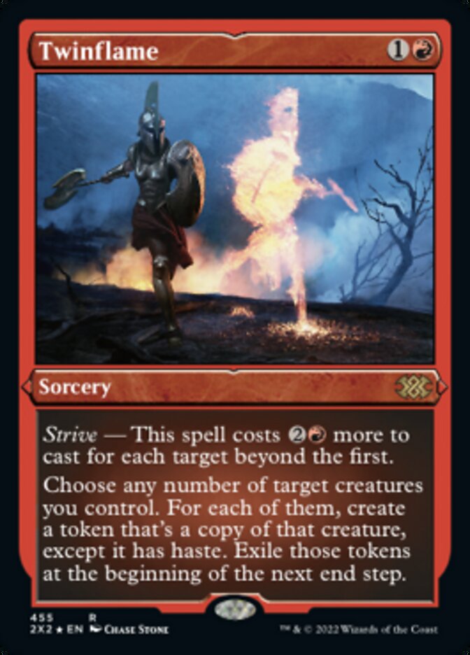 Twinflame (Foil Etched) [Double Masters 2022] | Webway Games