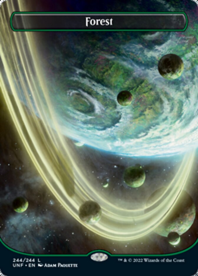 Forest (244) (Orbital Space-ic Land) [Unfinity] | Webway Games