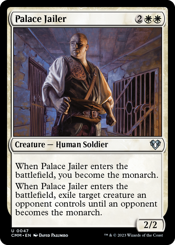 Palace Jailer [Commander Masters] | Webway Games