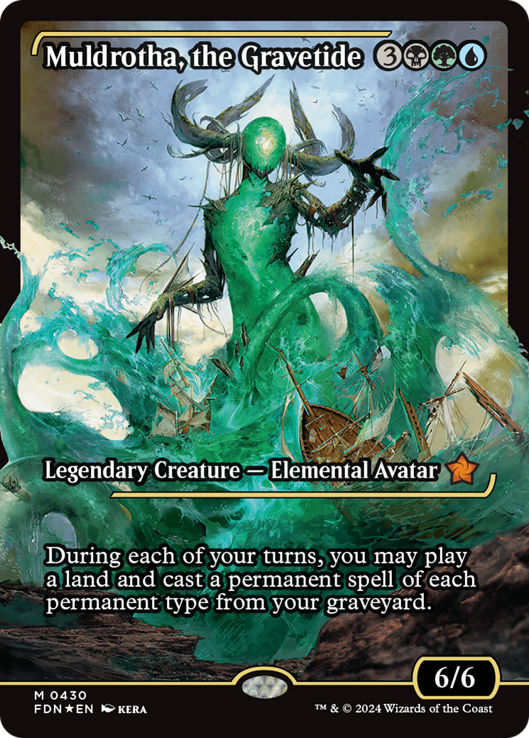 Muldrotha, the Gravetide (Showcase) [Foundations] | Webway Games