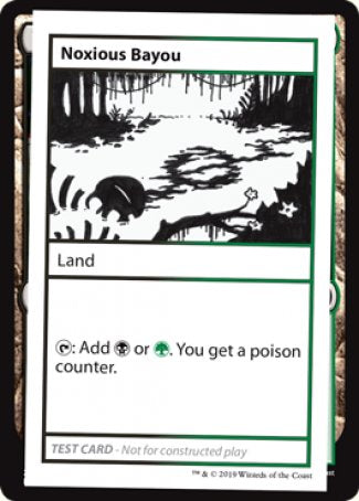 Noxious Bayou (2021 Edition) [Mystery Booster Playtest Cards] | Webway Games