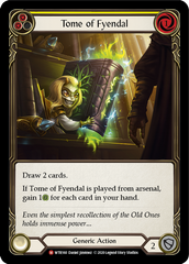Tome of Fyendal [U-WTR160] (Welcome to Rathe Unlimited)  Unlimited Rainbow Foil | Webway Games