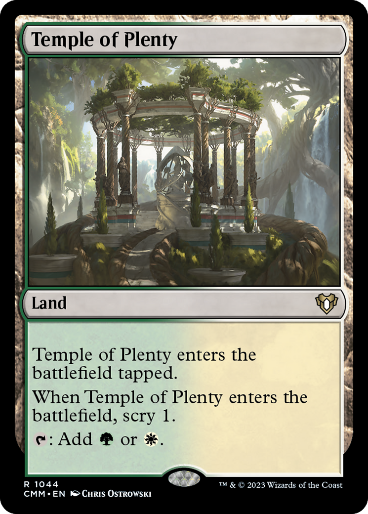 Temple of Plenty [Commander Masters] | Webway Games