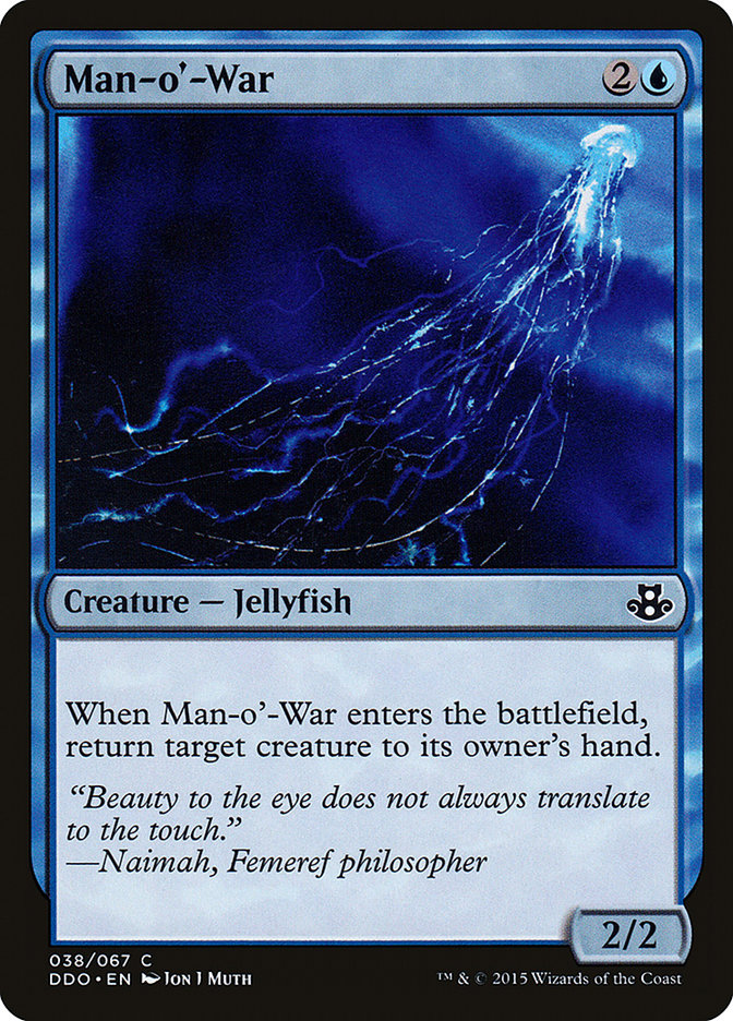 Man-o'-War [Duel Decks: Elspeth vs. Kiora] | Webway Games