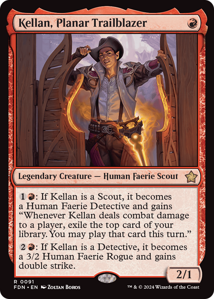 Kellan, Planar Trailblazer [Foundations] | Webway Games