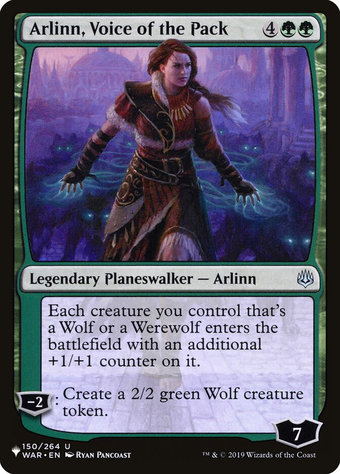 Arlinn, Voice of the Pack [The List] | Webway Games