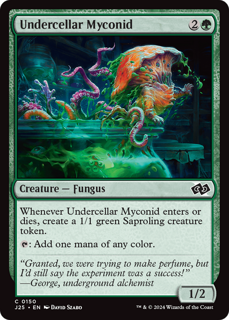 Undercellar Myconid [Foundations Jumpstart] | Webway Games