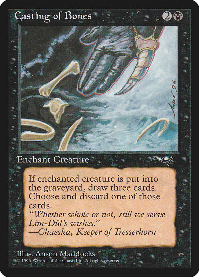 Casting of Bones (Claw Art) [Alliances] | Webway Games