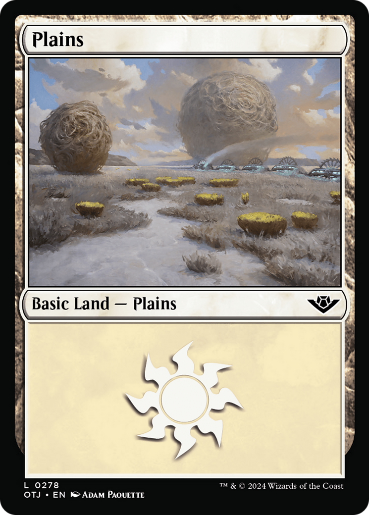 Plains (0278) [Outlaws of Thunder Junction] | Webway Games