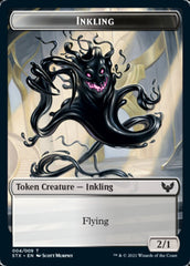 Elemental // Inkling Double-Sided Token [Strixhaven: School of Mages Tokens] | Webway Games