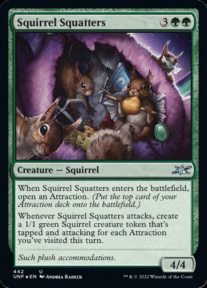 Squirrel Squatters (Galaxy Foil) [Unfinity] | Webway Games