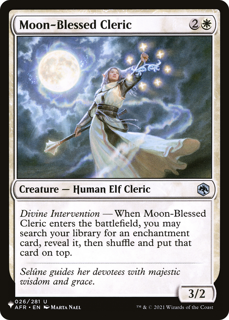 Moon-Blessed Cleric [The List] | Webway Games