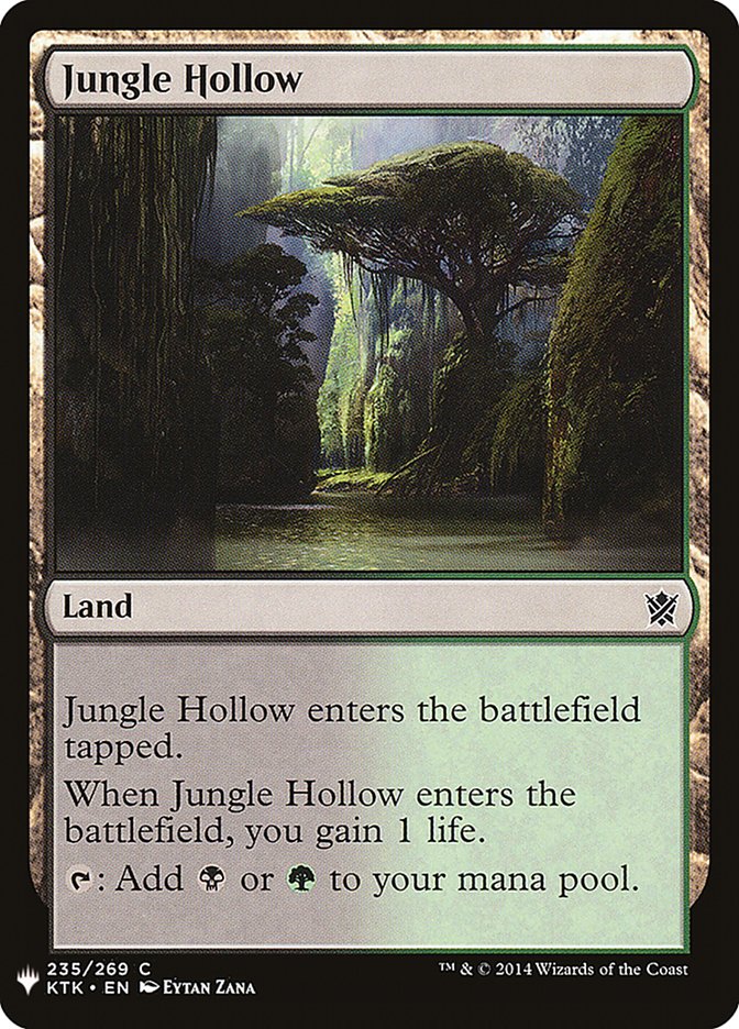 Jungle Hollow [Mystery Booster] | Webway Games