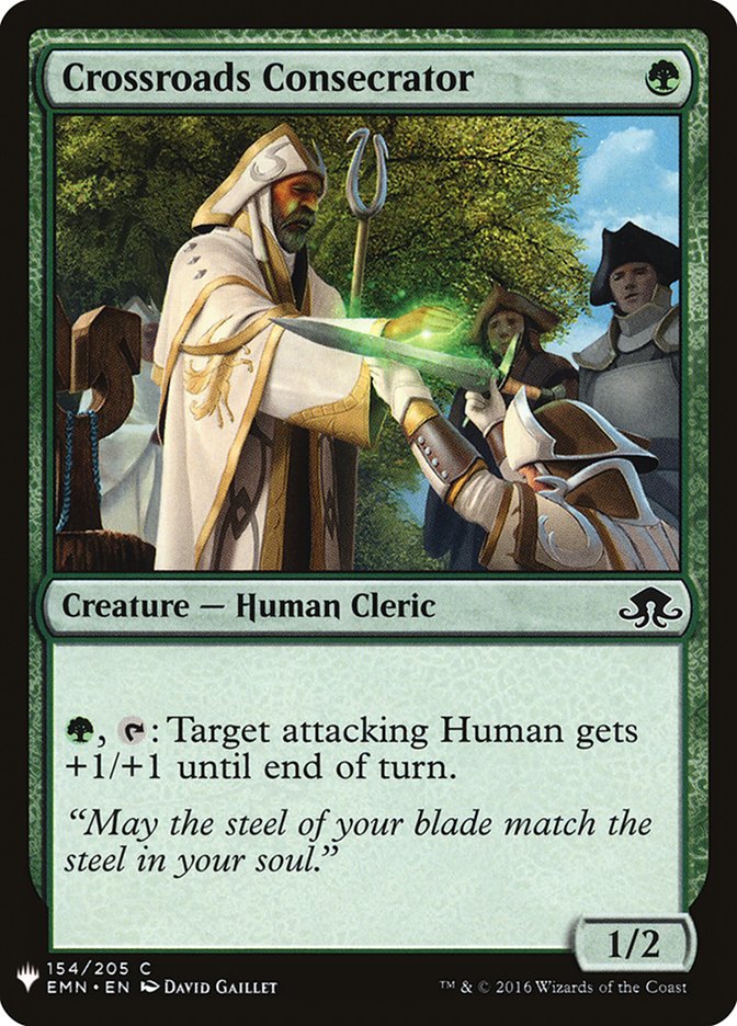 Crossroads Consecrator [Mystery Booster] | Webway Games