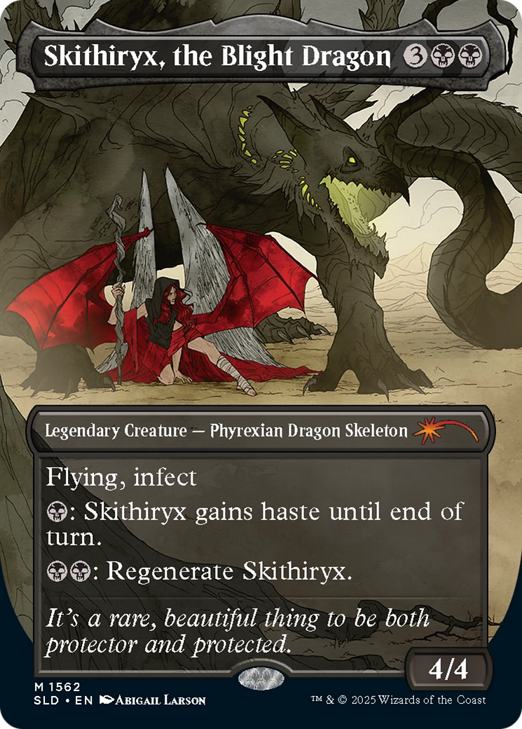 Skithiryx, the Blight Dragon (Rainbow Foil) [Secret Lair Drop Series] | Webway Games