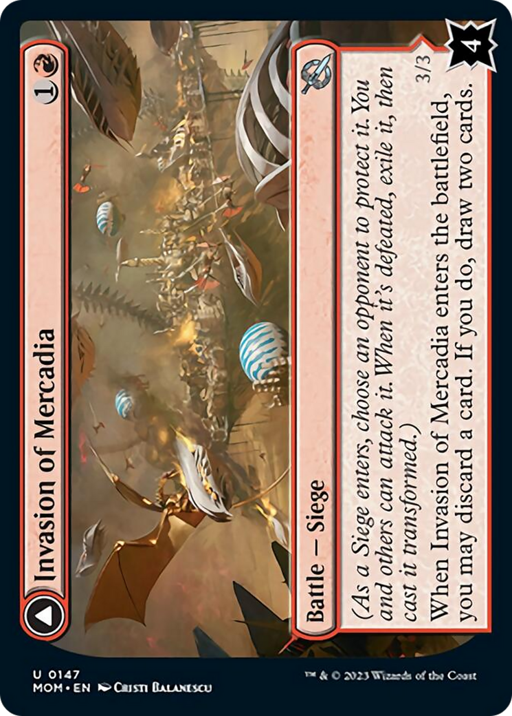 Invasion of Mercadia // Kyren Flamewright [March of the Machine] | Webway Games