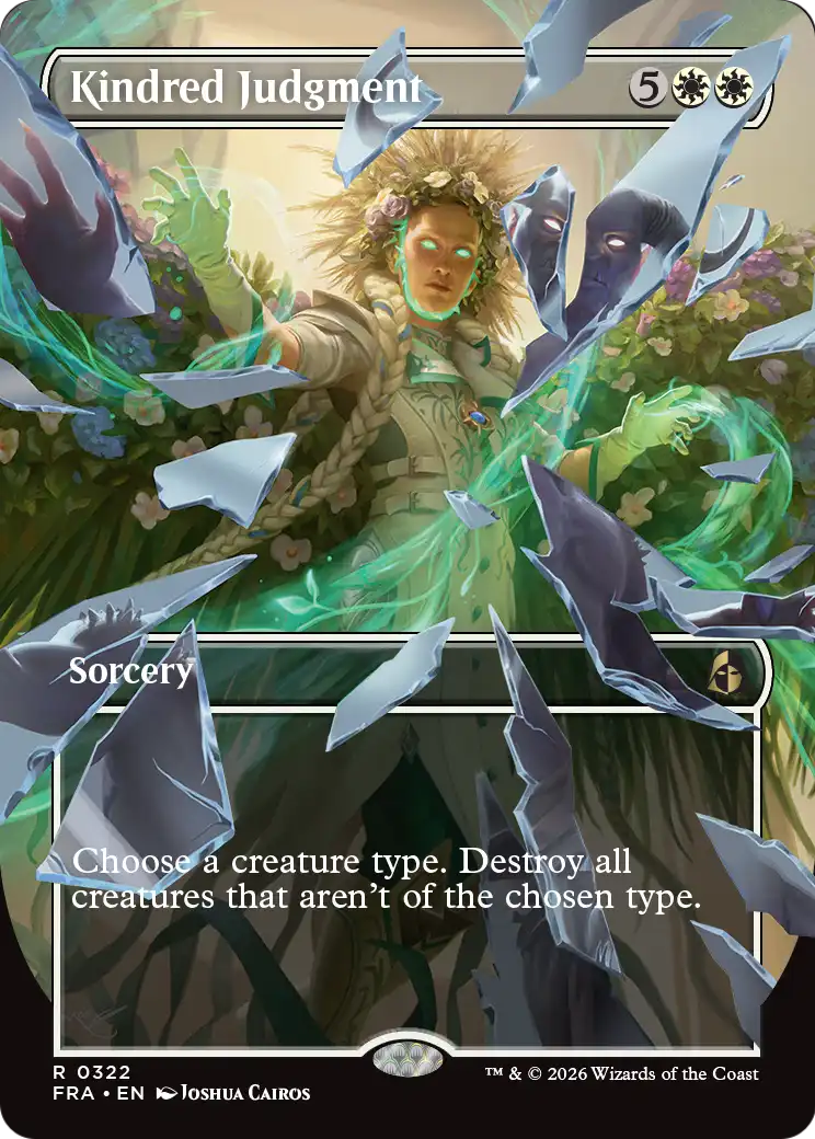 Kindred Judgment (Borderless) [Reality Fracture] | Webway Games