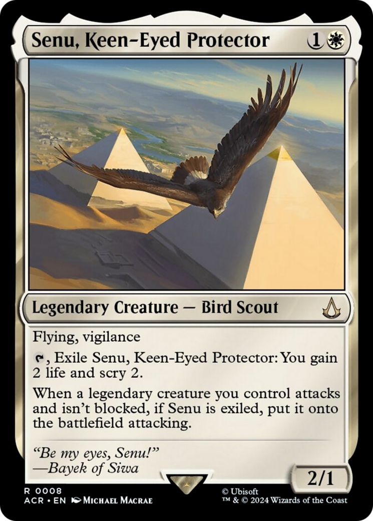 Senu, Keen-Eyed Protector [Assassin's Creed] | Webway Games