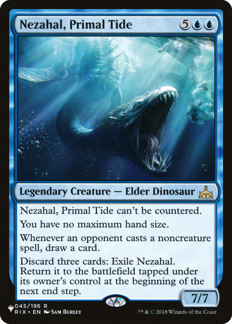 Nezahal, Primal Tide [The List] | Webway Games