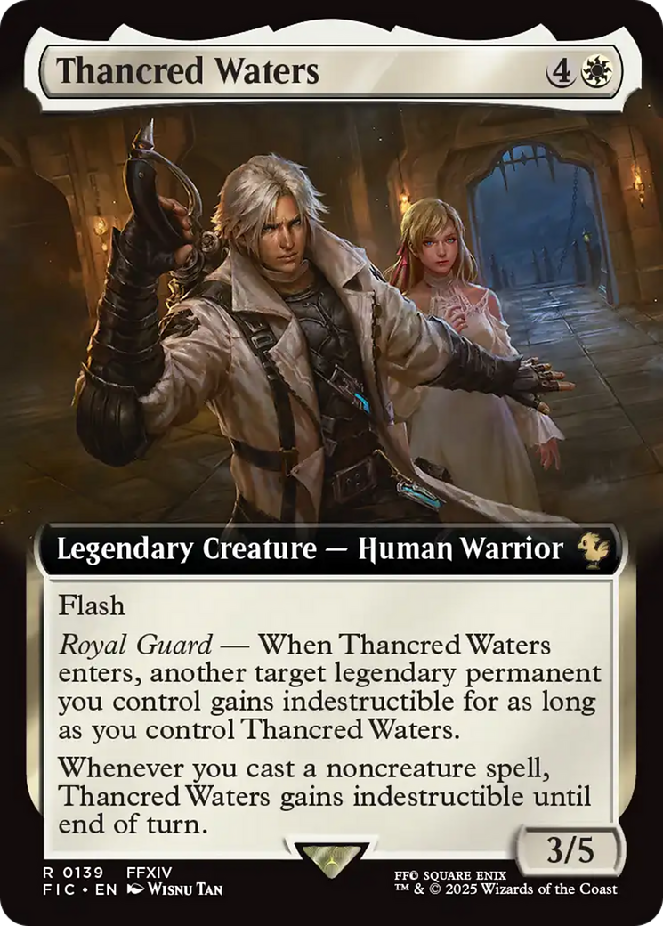 Thancred Waters (Extended Art) [FINAL FANTASY Commander] | Webway Games