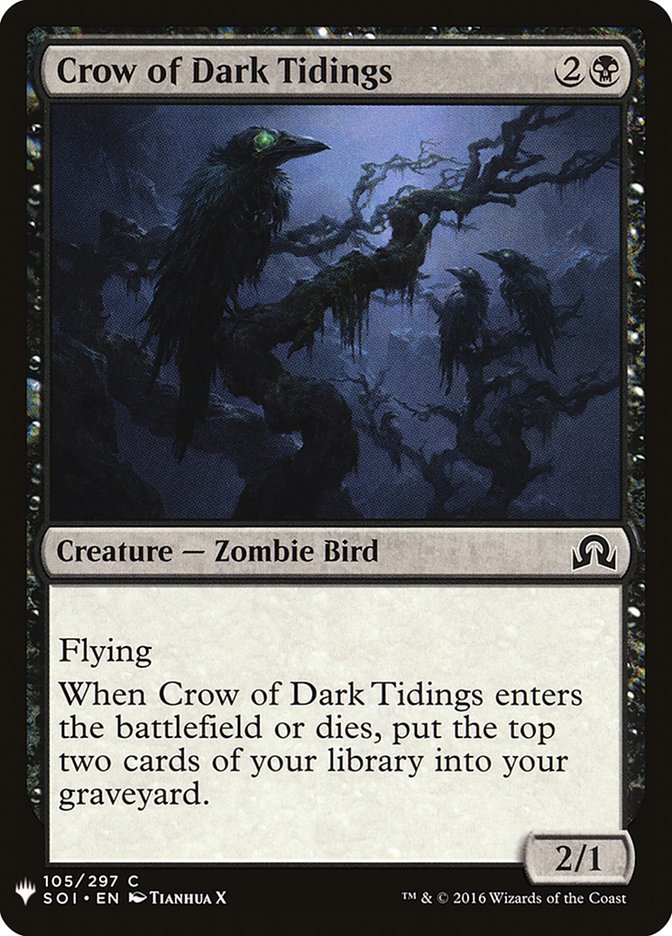 Crow of Dark Tidings [Mystery Booster] | Webway Games