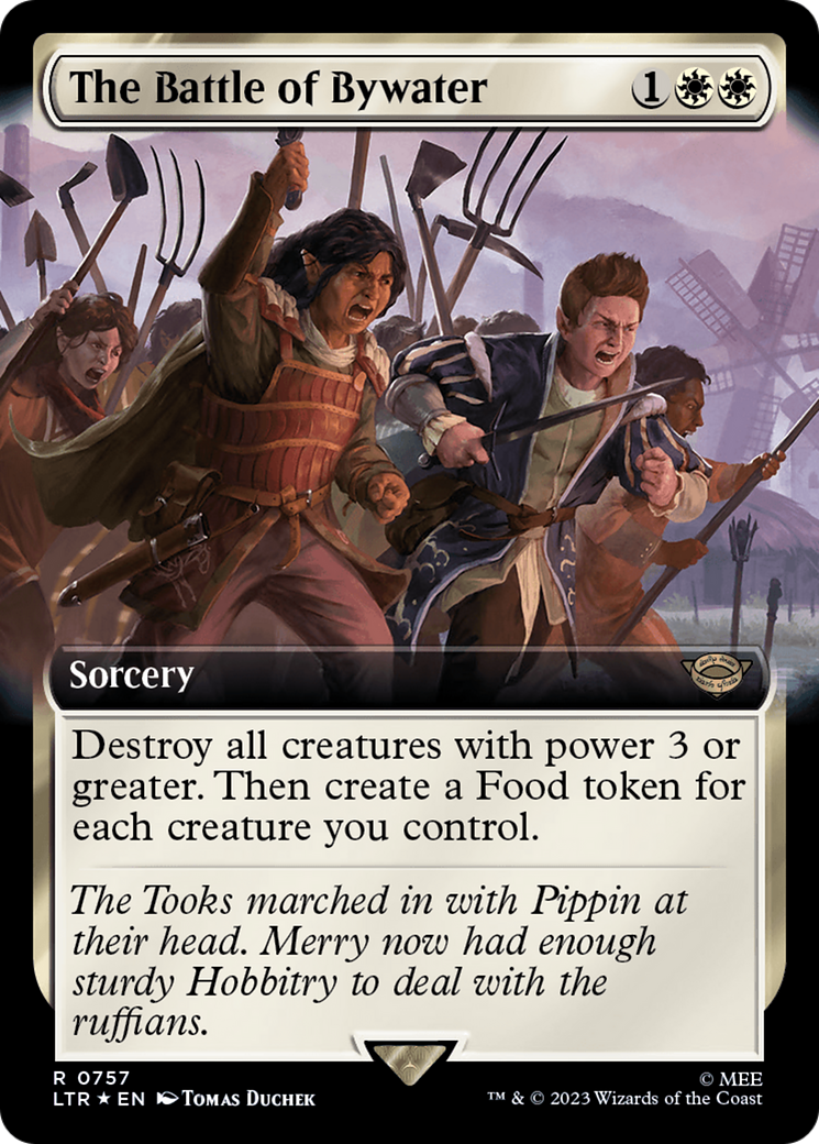 The Battle of Bywater (Extended Art) (Surge Foil) [The Lord of the Rings: Tales of Middle-Earth] | Webway Games