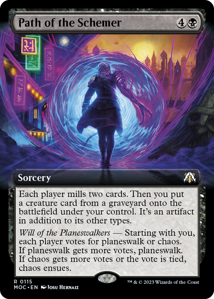Path of the Schemer (Extended Art) [March of the Machine Commander] | Webway Games