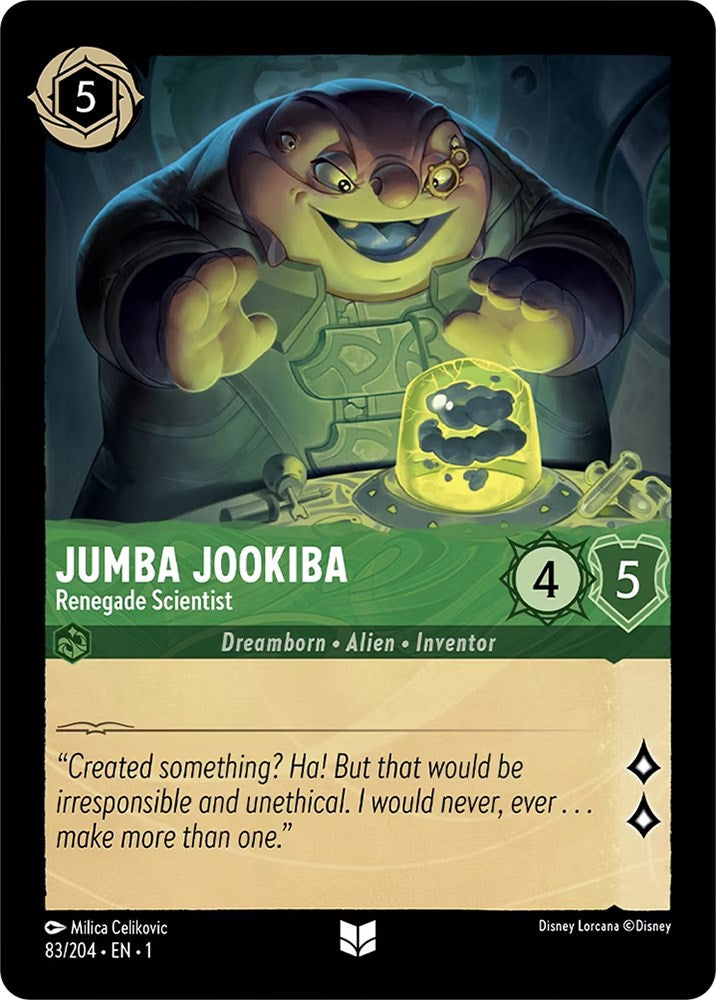 Jumba Jookiba - Renegade Scientist (83/204) [The First Chapter] | Webway Games