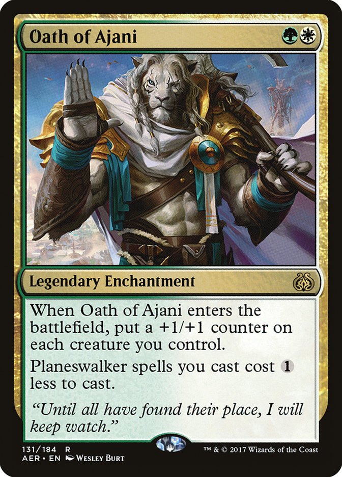 Oath of Ajani [Aether Revolt] | Webway Games