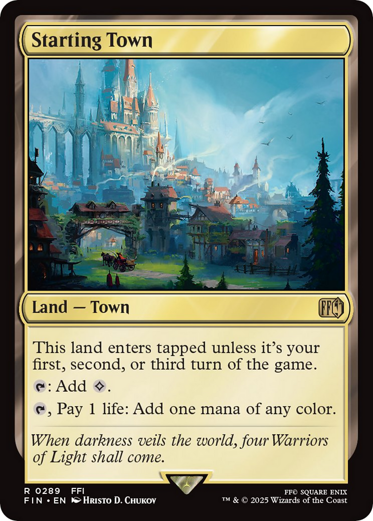 Starting Town [FINAL FANTASY] | Webway Games