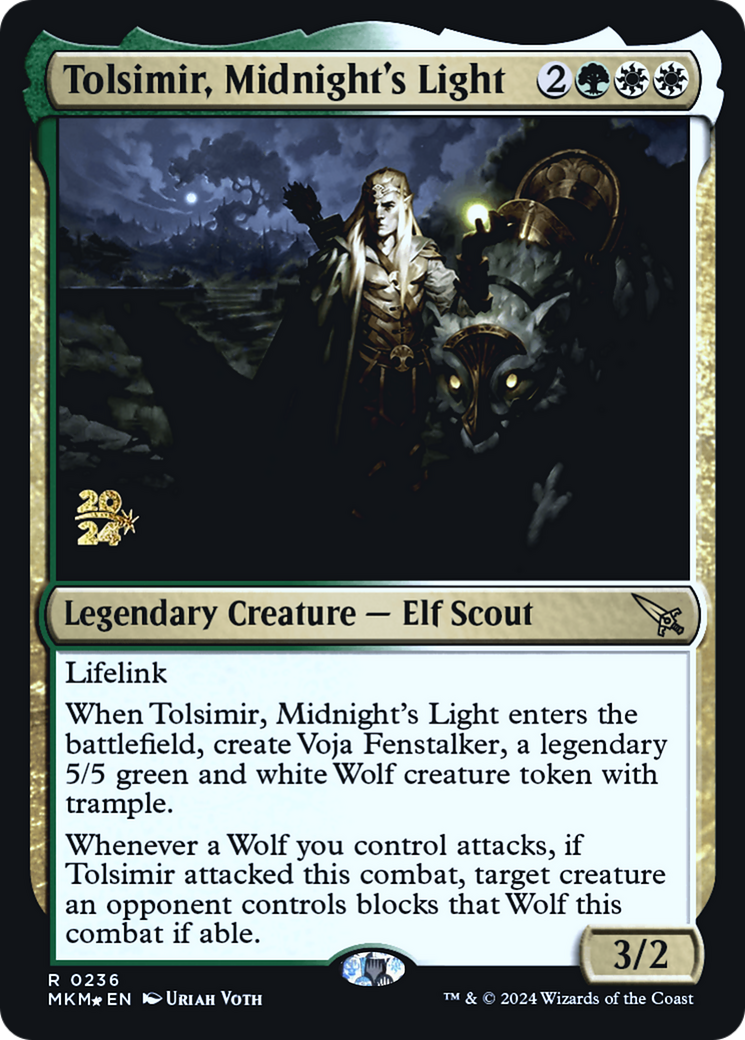 Tolsimir, Midnight's Light [Murders at Karlov Manor Prerelease Promos] | Webway Games