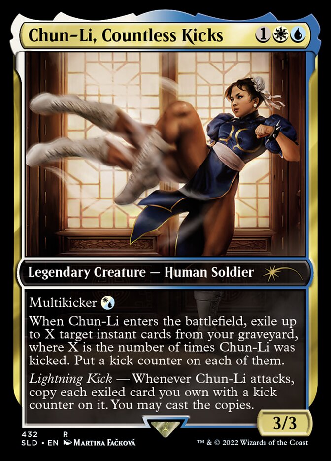 Chun-Li, Countless Kicks [Secret Lair Drop Series] | Webway Games