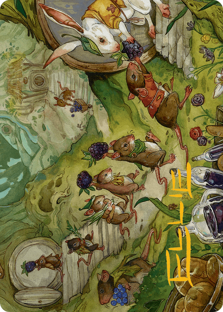 For the Common Good Art Card (43/54) (Gold-Stamped Signature) [Bloomburrow Art Series] | Webway Games