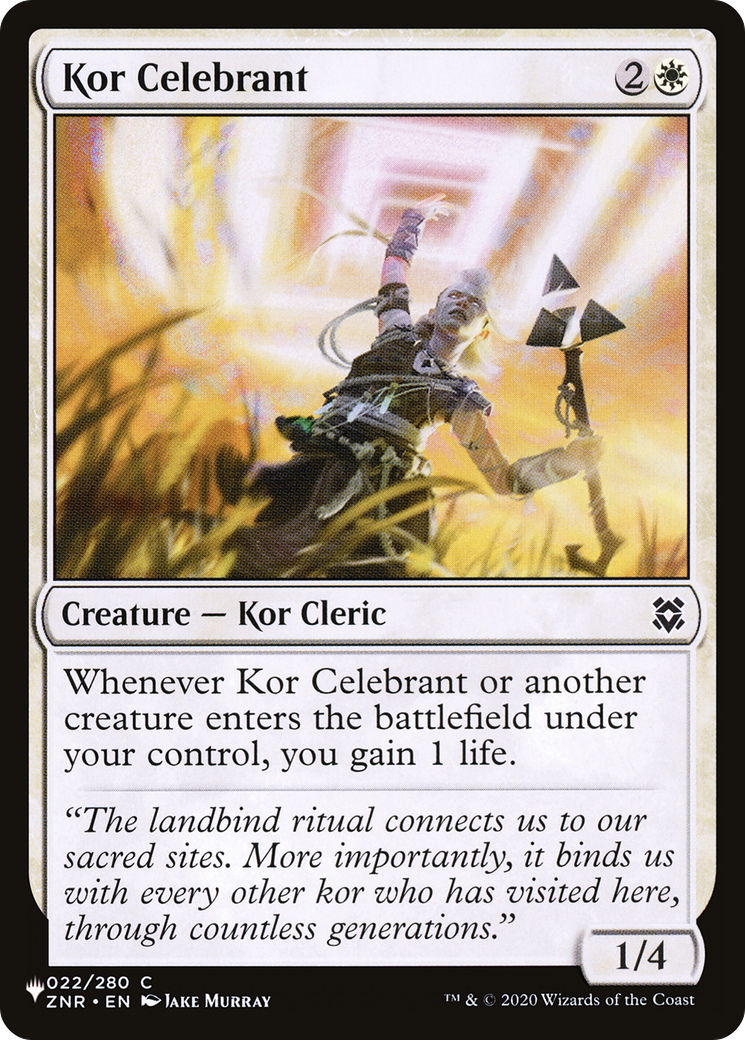 Kor Celebrant [The List] | Webway Games