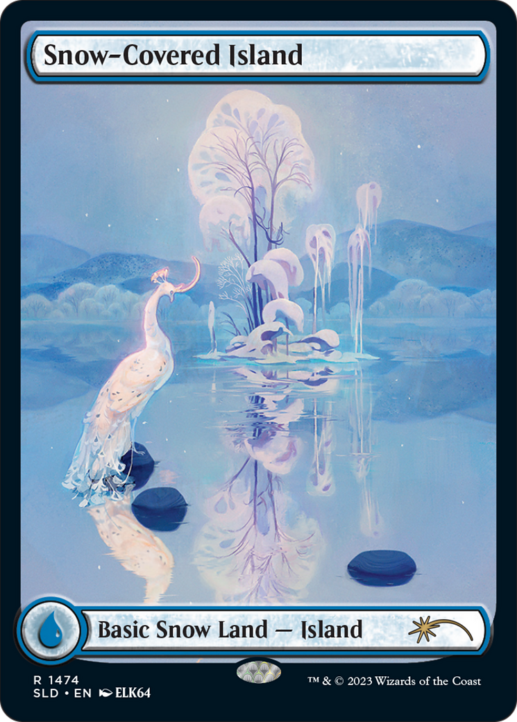 Snow-Covered Island (1474) [Secret Lair Drop Series] | Webway Games