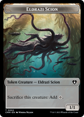 Eldrazi Scion // Myr Double-Sided Token [Commander Masters Tokens] | Webway Games