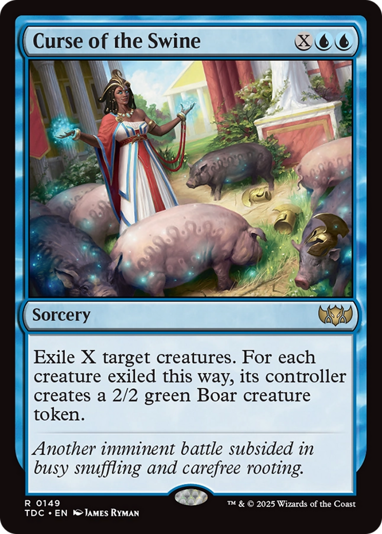 Curse of the Swine [Tarkir: Dragonstorm Commander] | Webway Games