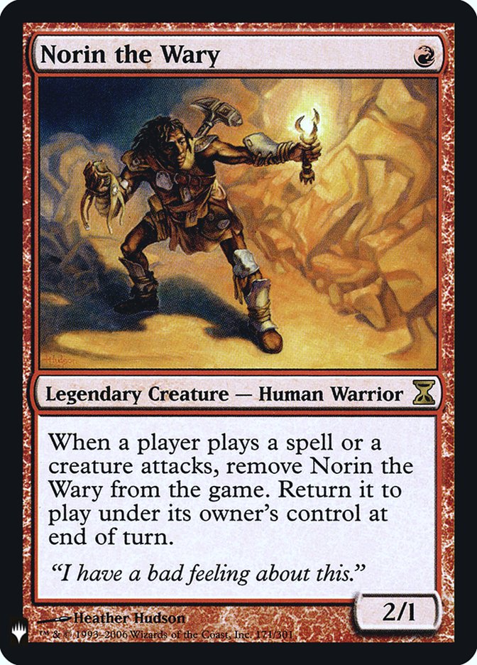 Norin the Wary [Mystery Booster] | Webway Games