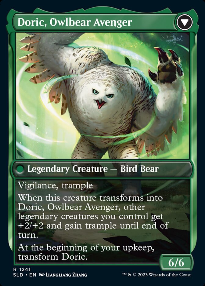 Doric, Nature's Warden // Doric, Owlbear Avenger [Secret Lair Drop Series] | Webway Games