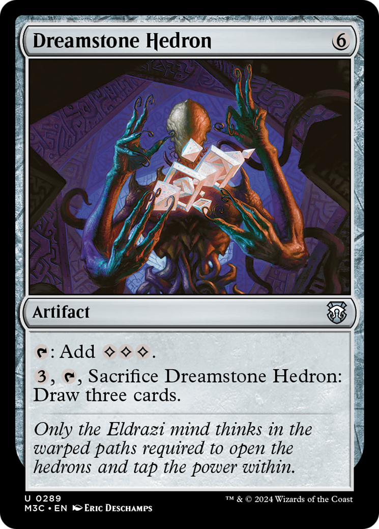 Dreamstone Hedron (Ripple Foil) [Modern Horizons 3 Commander] | Webway Games