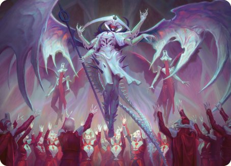 Atraxa, Grand Unifier Art Card [Phyrexia: All Will Be One Art Series] | Webway Games