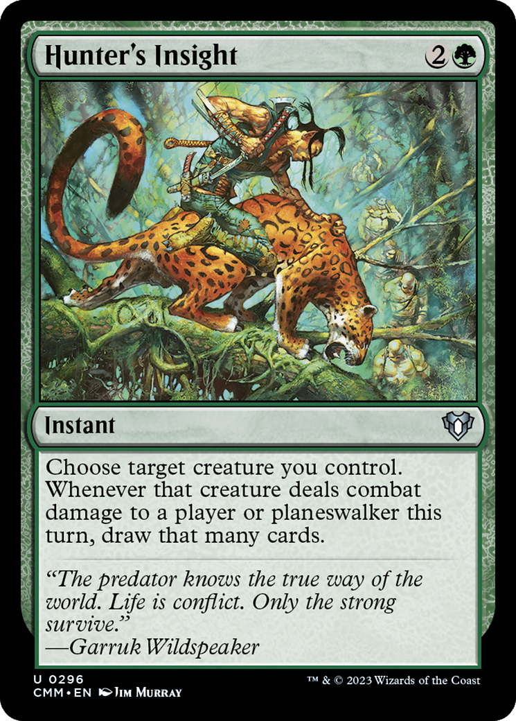 Hunter's Insight [Commander Masters] | Webway Games