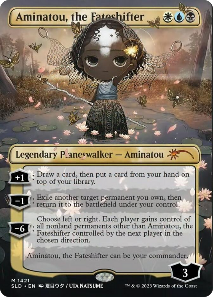Aminatou, the Fateshifter (Rainbow Foil) [Secret Lair Drop Series] | Webway Games