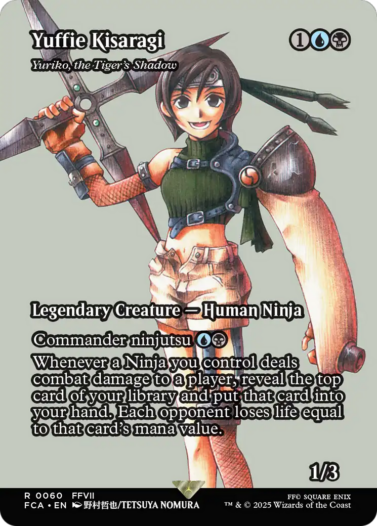 Yuffie Kisaragi - Yuriko, the Tiger's Shadow (Showcase) [FINAL FANTASY : Through the Ages] | Webway Games