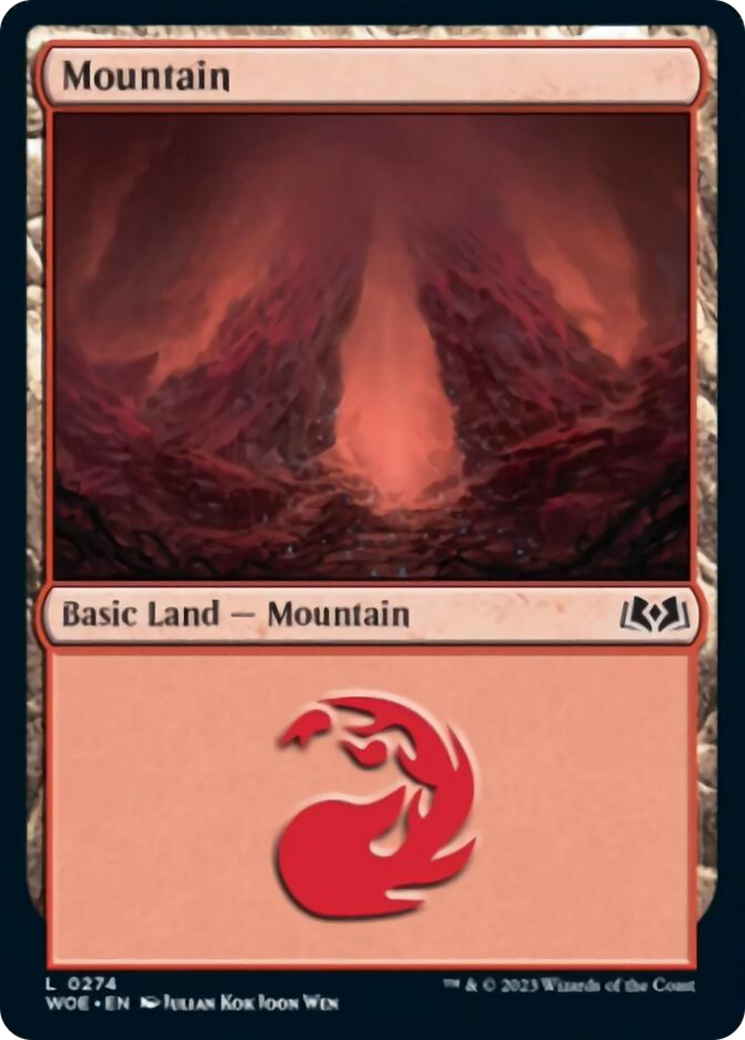 Mountain (0274) [Wilds of Eldraine] | Webway Games