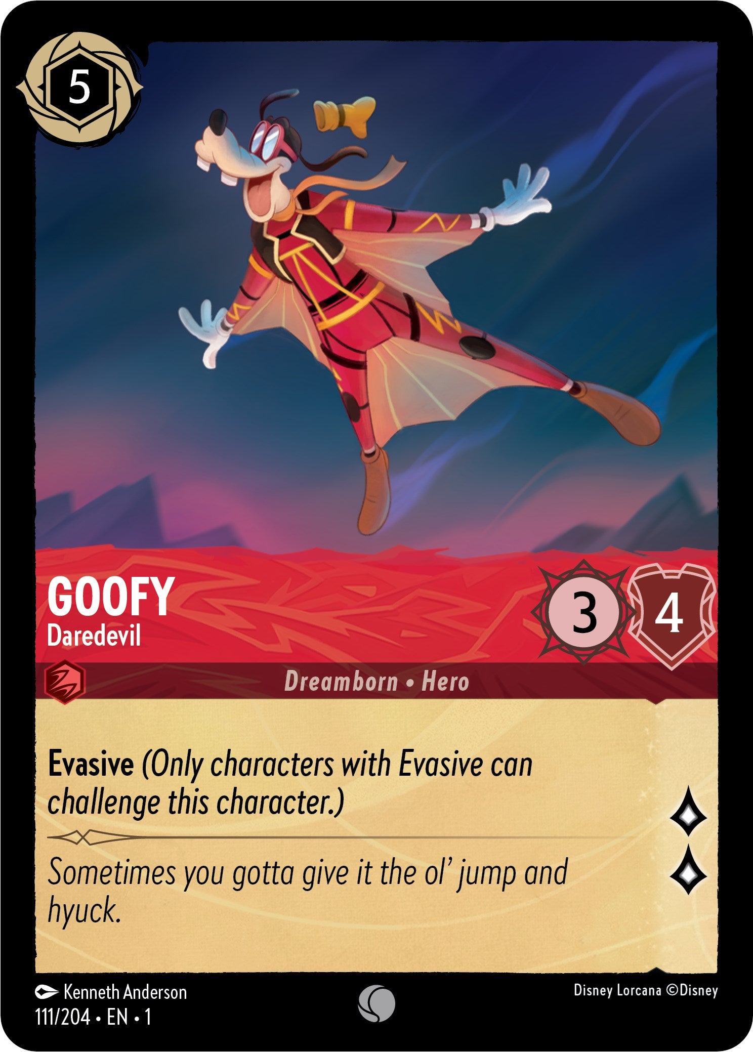 Goofy - Daredevil (111/204) [The First Chapter] | Webway Games