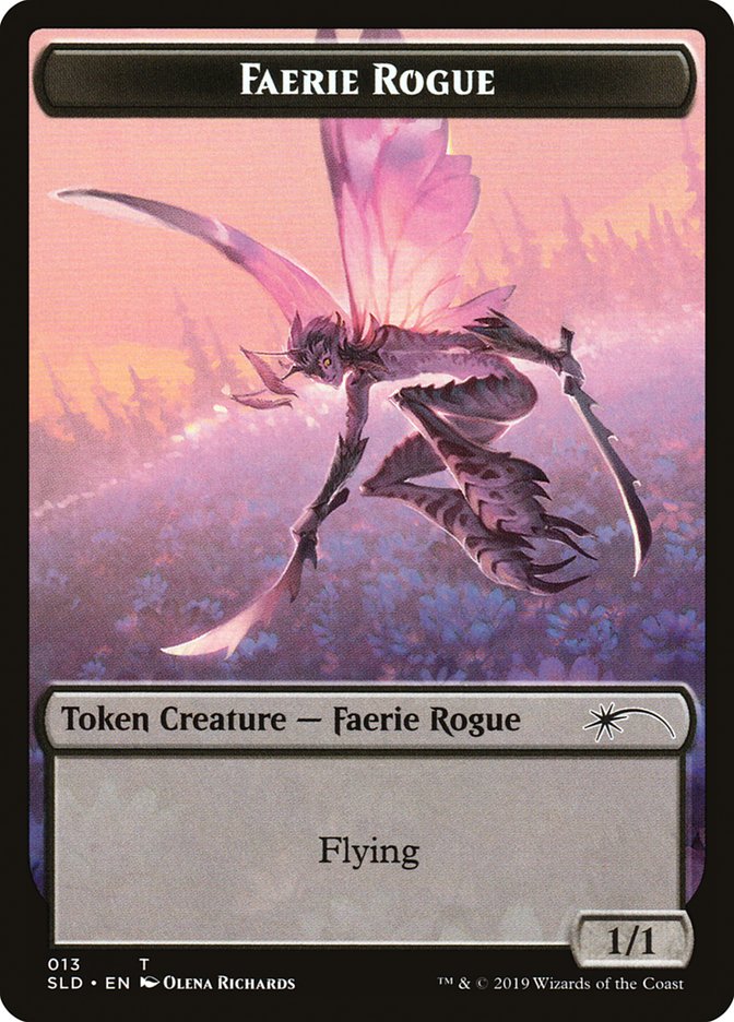 Faerie Rogue Token (013) [Secret Lair Drop Series] | Webway Games