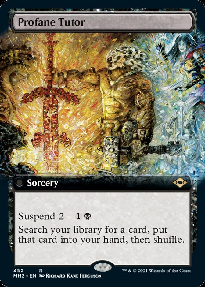 Profane Tutor (Extended Art) [Modern Horizons 2] | Webway Games