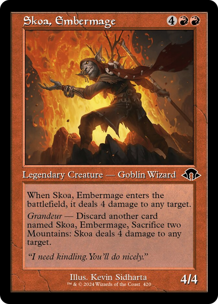 Skoa, Embermage (Retro) [Modern Horizons 3] | Webway Games