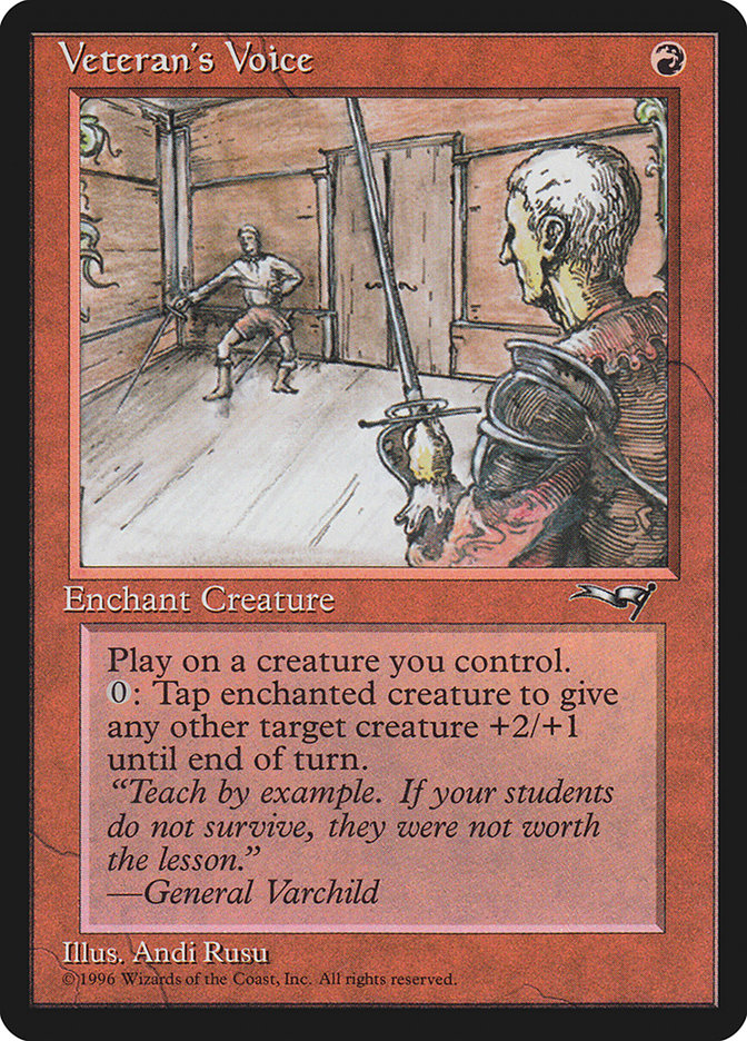 Veteran's Voice (Double Doors) [Alliances] | Webway Games